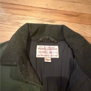Filson Men's Down Jack Shirt Otter Green XS